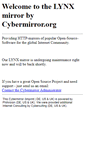 Mobile Screenshot of lynx.cybermirror.org